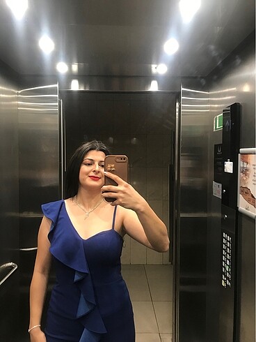 lacivert kısa elbise