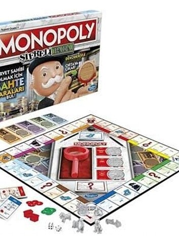  Beden Renk Monopoly: ŞİFRELİ PARA (sahte para) OYUNU
