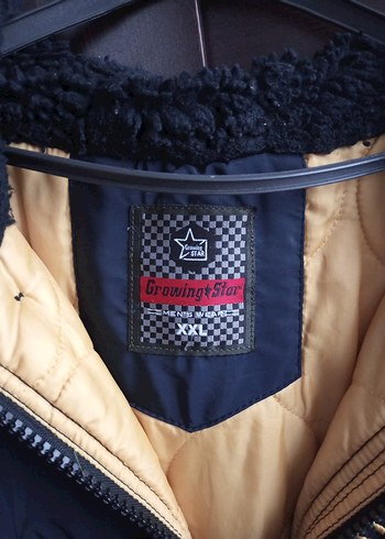 Siyah Düğmeli Erkek Midi Mont - Görsel 3