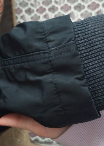 Siyah Düğmeli Erkek Midi Mont - Görsel 6