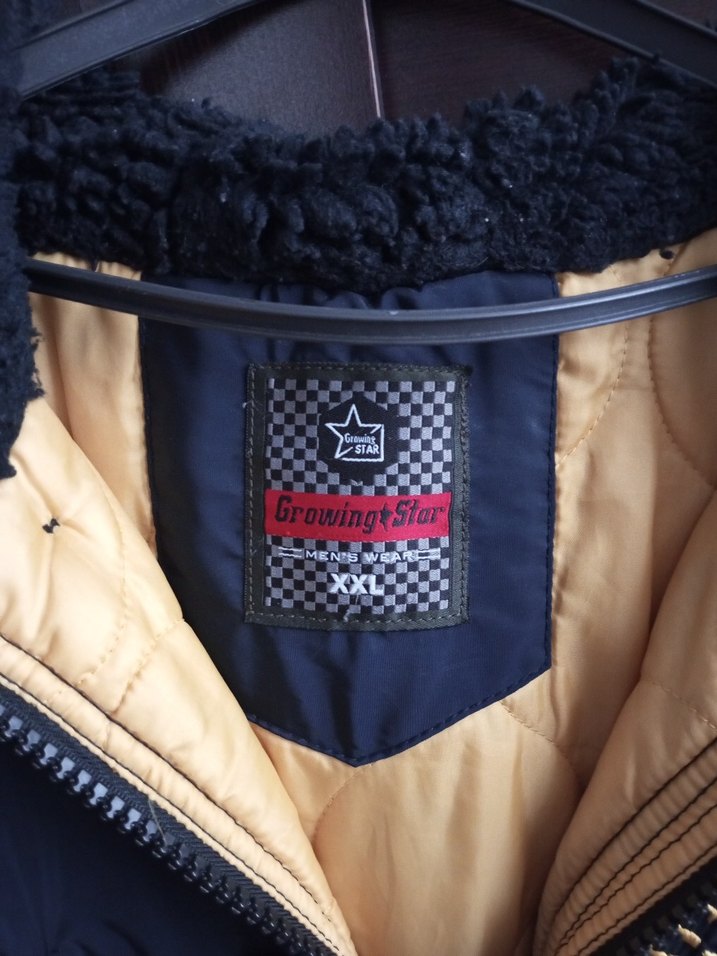 Siyah Düğmeli Erkek Midi Mont - Görsel 3