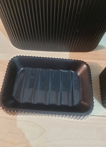  Beden siyah Renk 5'li banyo seti takım