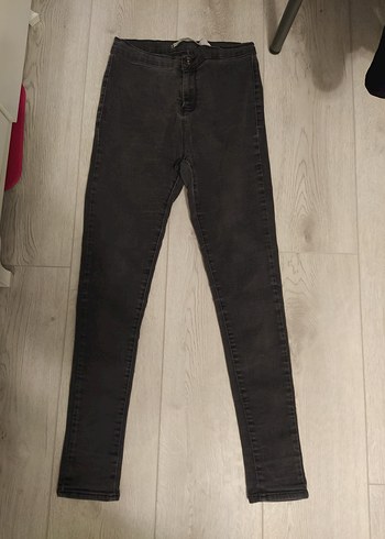 Diğer Koyu Gri Slim Fit Jean Pantolon