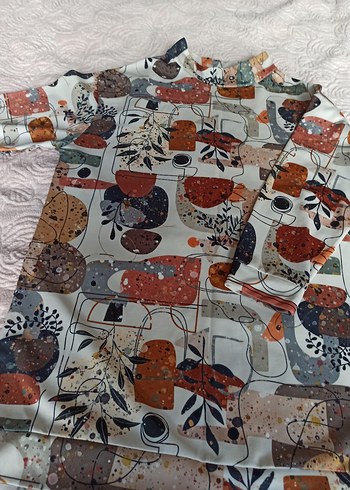 Bohem Çok Renkli Desenli Tunik - Görsel 4