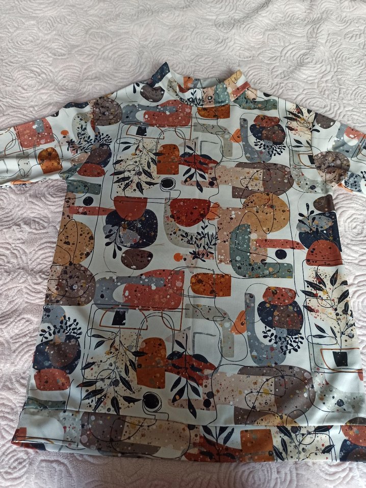 Bohem Çok Renkli Desenli Tunik - Görsel 2