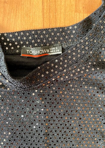 Kadın Siyah Uzun Kollu Tek Renk Bluz - Görsel 4