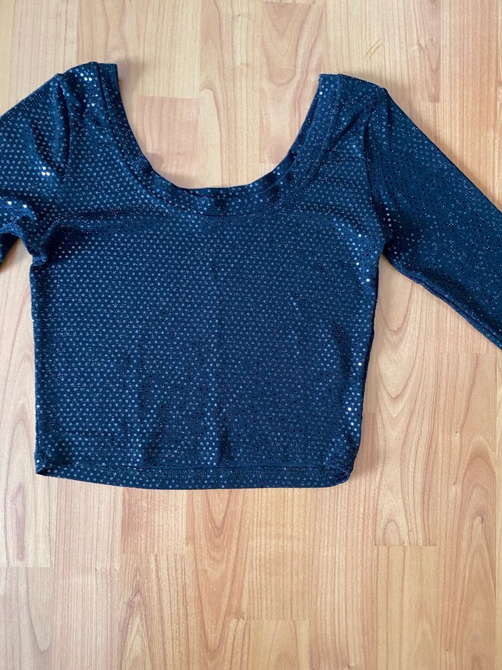 Kadın Siyah Uzun Kollu Tek Renk Bluz - Görsel 2