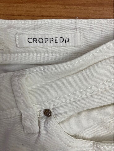 Beyaz Kanvas Pantolon - Görsel 7