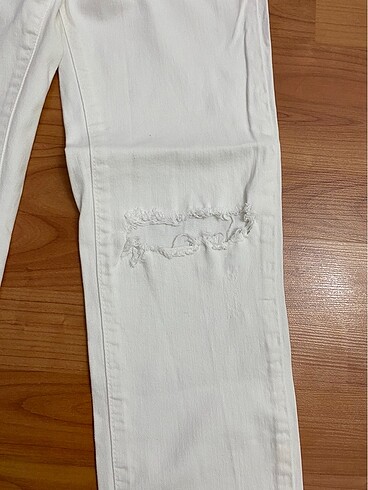 Beyaz Kanvas Pantolon - Görsel 4
