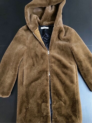 Mango Tüylü Peluş Mont