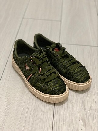 Puma basket Haki