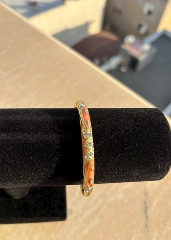 Mineli bileklik turuncu - Görsel 2