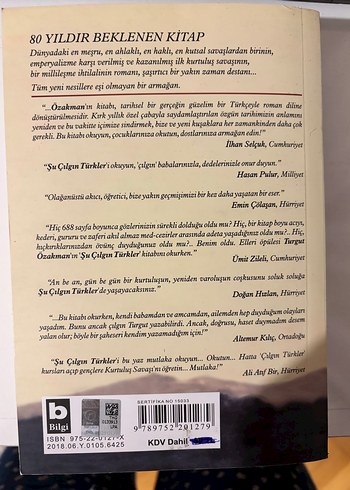 Şu Çılgın Türkler - Turgut Özakman Roman - Görsel 2