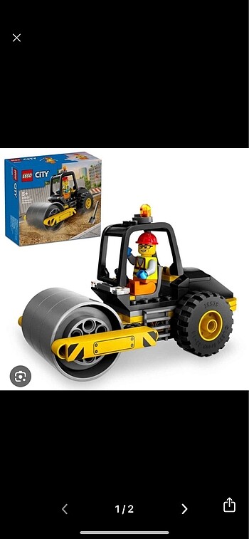 Lego city yol silindiri