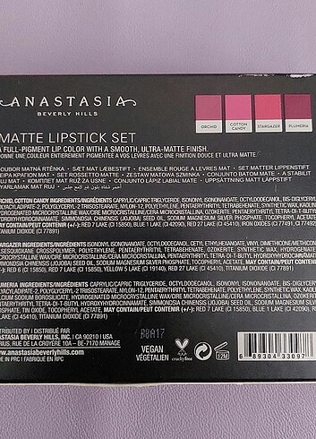 Anastasia Beverly Hills Anastasia Beverly Hills Ruj Seti