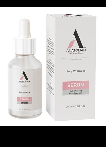 ANATOLİAN Vücut Beyazlatıcı Serum