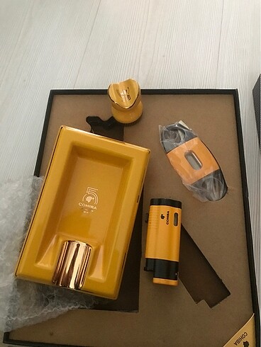 Hediyelik Cohiba marka tam puro seti