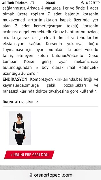 YENİ BEL FITIĞI KORSESİ - Görsel 6