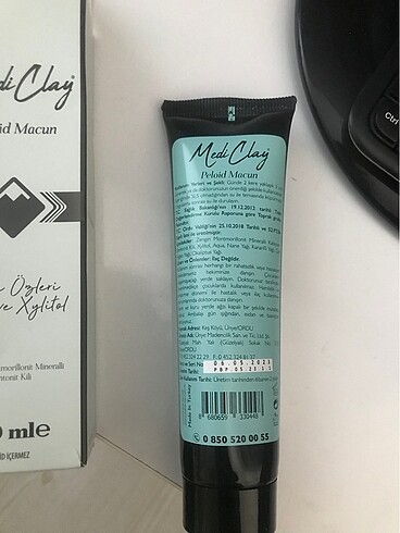 Beden Mediclay peloid diş macunu