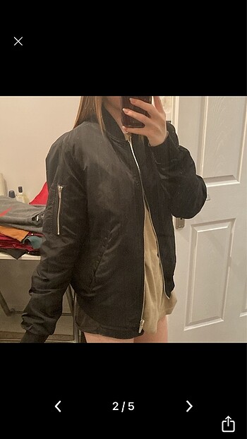 Zara zara bomber ceket