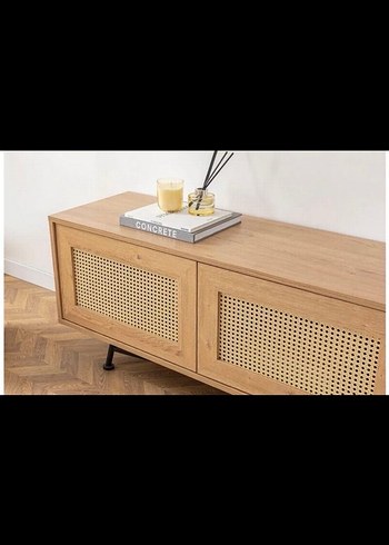 Bej Renkli Modern TV Ünitesi - Görsel 2