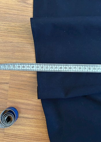 Lacivert Klasik Kesim Elbise - Görsel 5