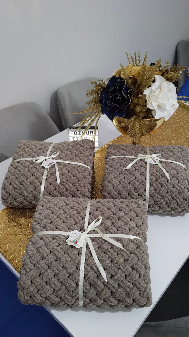 Örgü Çocuk Battaniyesi - Görsel 2