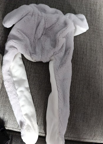 Diğer Gri Peluş Çocuk Bere Kulaklı