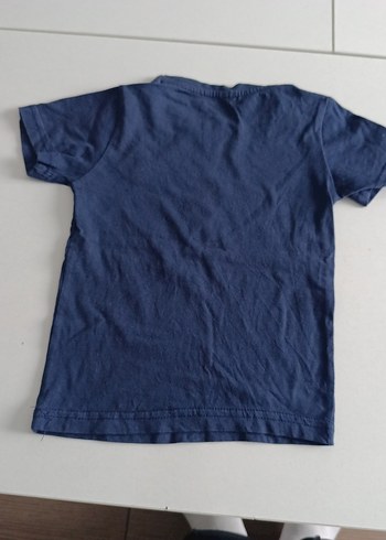 Diğer Erkek Çocuk Lacivert Denim Tişört