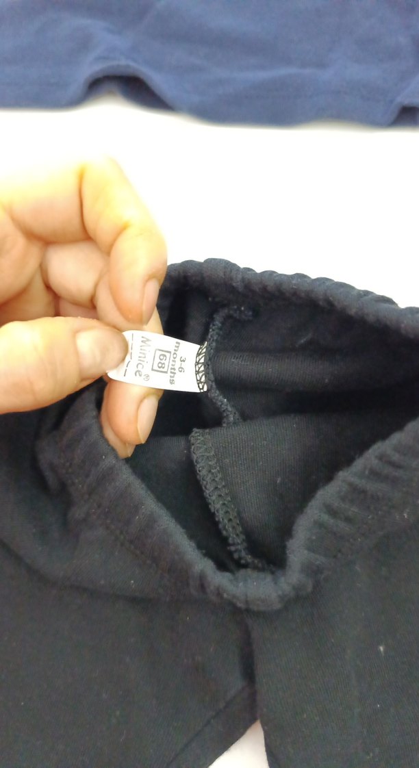 Siyah Kız Çocuk Tayt - Görsel 2