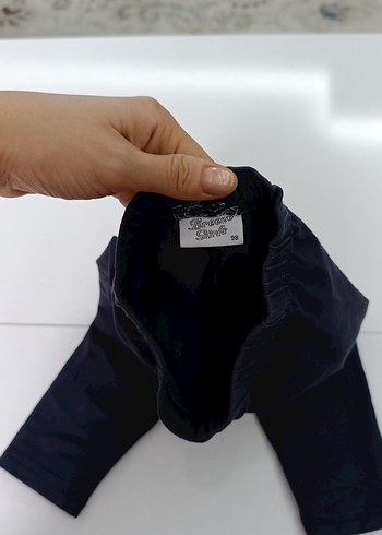 Kız Çocuk Lacivert Tayt - Görsel 2