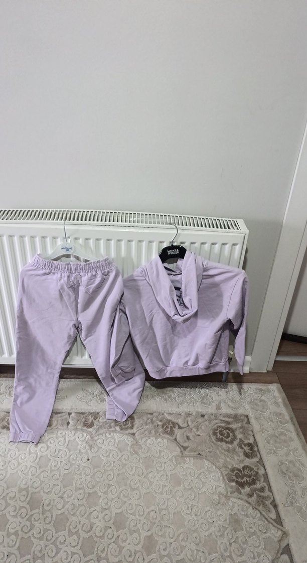 Mor Kadın Salaş Eşofman Takımı - Görsel 4