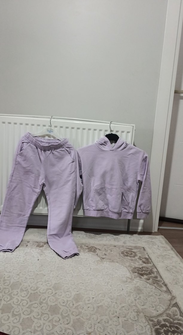 Mor Kadın Salaş Eşofman Takımı - Görsel 2