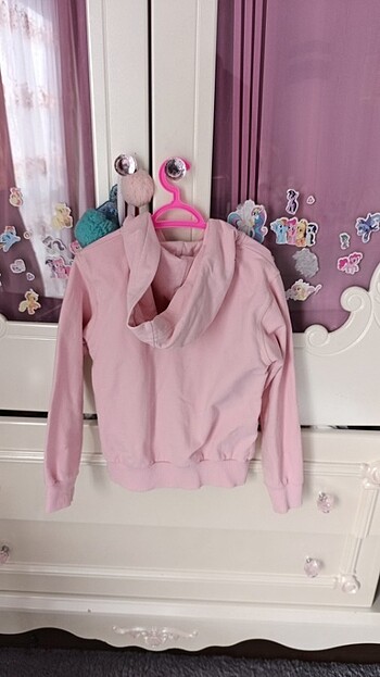 5 Yaş Beden pembe Renk Kız çocuk sweat