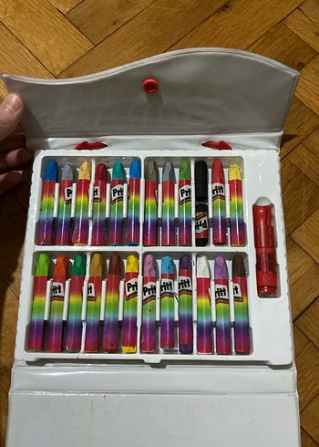 Renkli Pastel Boya Seti