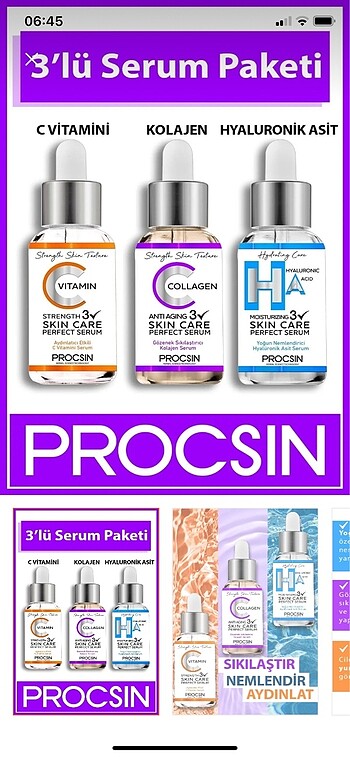 Procsin serum