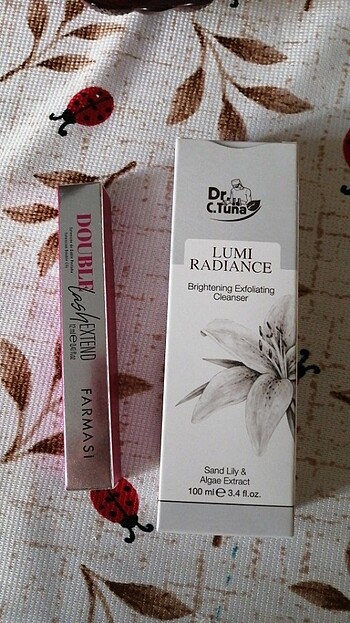 Cilt Aydınlatıcı Tonik ve Double Lash maskara