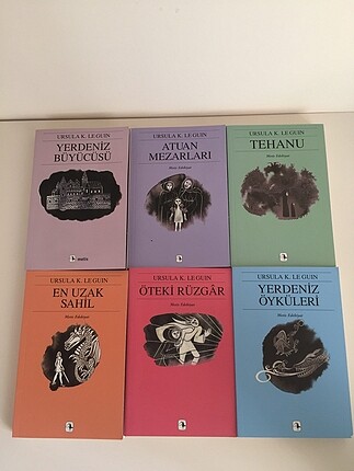 YERDENİZ SERİSİ-Ursula K. Le Guin (6 Kitap Takım