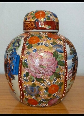 Diğer Vintage Küp kapaklı vazo