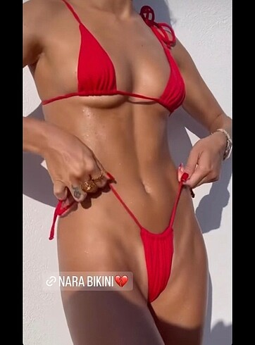 Kırmızı bikini