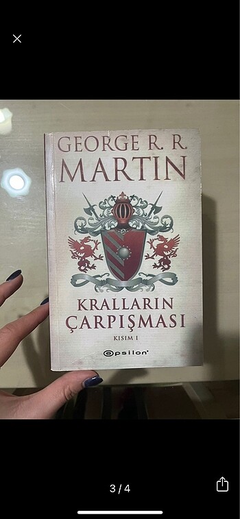  Beden Game of Thrones 8 kitap