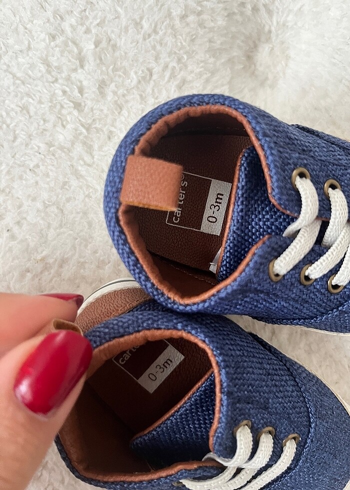 carters yenidoğan 0-3 ay ayakkabı - Görsel 3