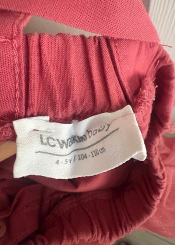 Pembe Kız Çocuk Fırfırlı Askılı Elbise - Görsel 3