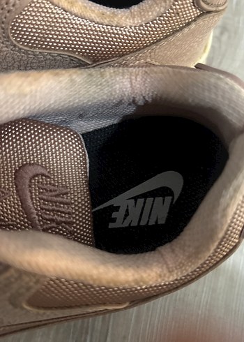 Bej Bağcıklı Kadın Spor Ayakkabı - Görsel 3