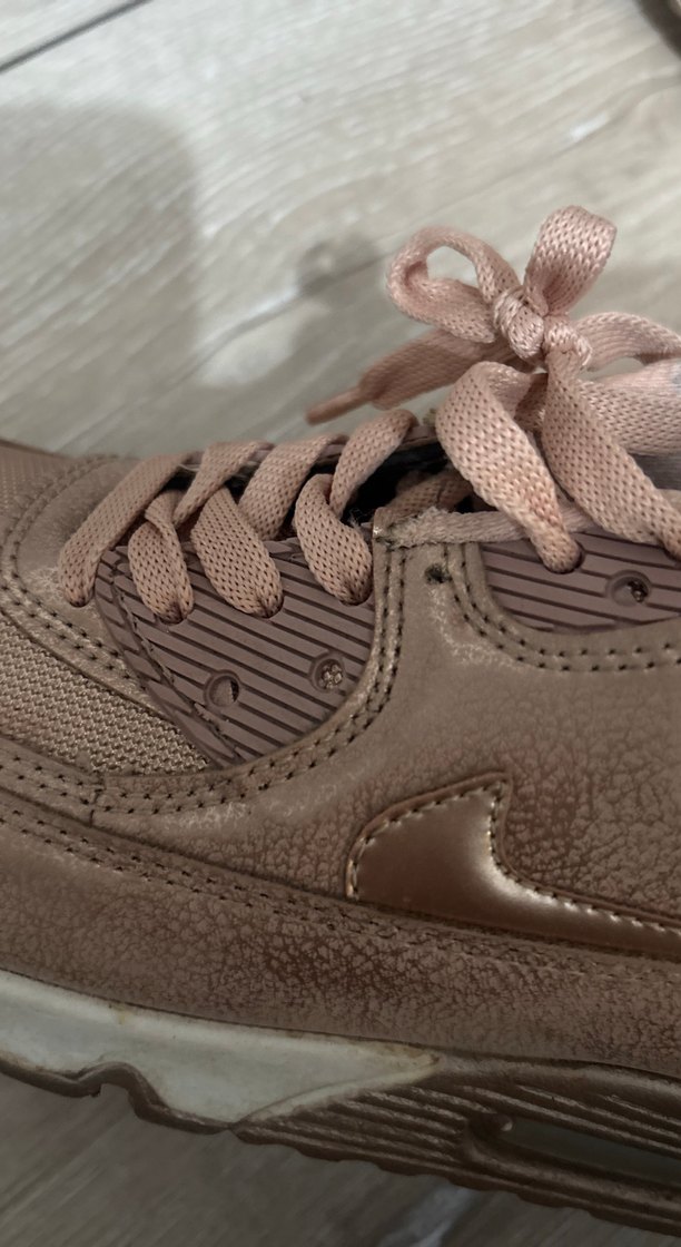 Bej Bağcıklı Kadın Spor Ayakkabı - Görsel 4