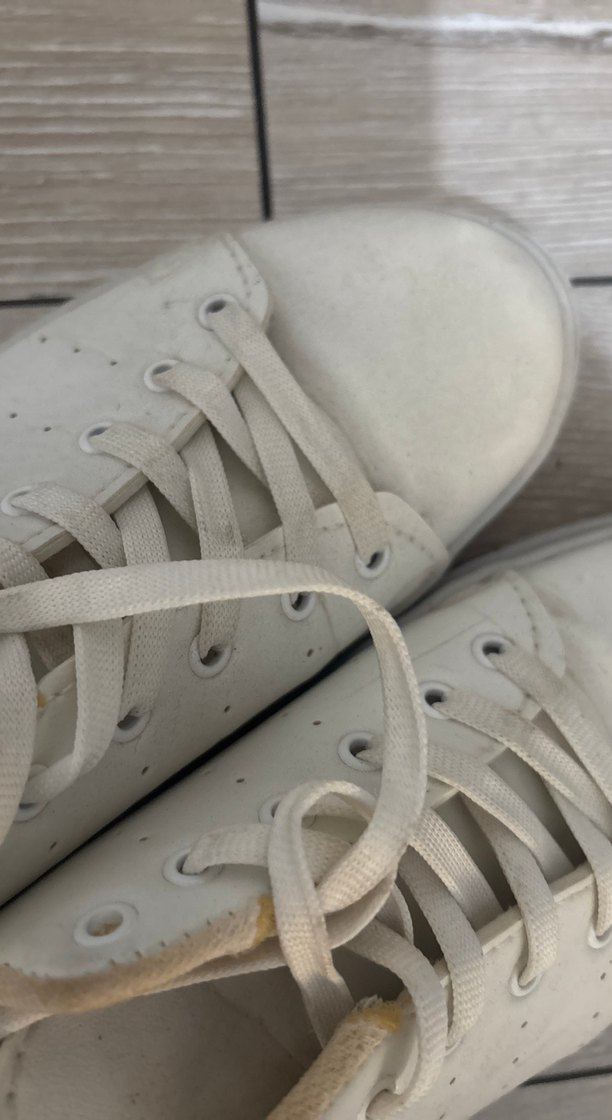 Kadın Beyaz Minimalist Spor Ayakkabı - Görsel 3