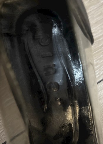 Şeffaf Siyah Stiletto Topuklu Kadın Ayakkabı - Görsel 4