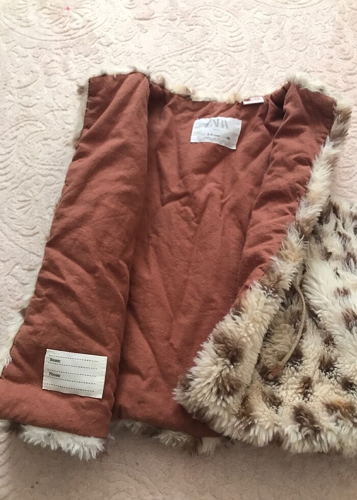 Peluş yelek - Görsel 2