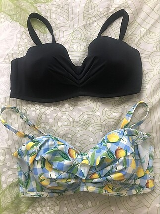 Penti 75c beden 2 adet bikini üstü