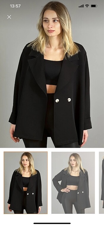 Oversize blazer